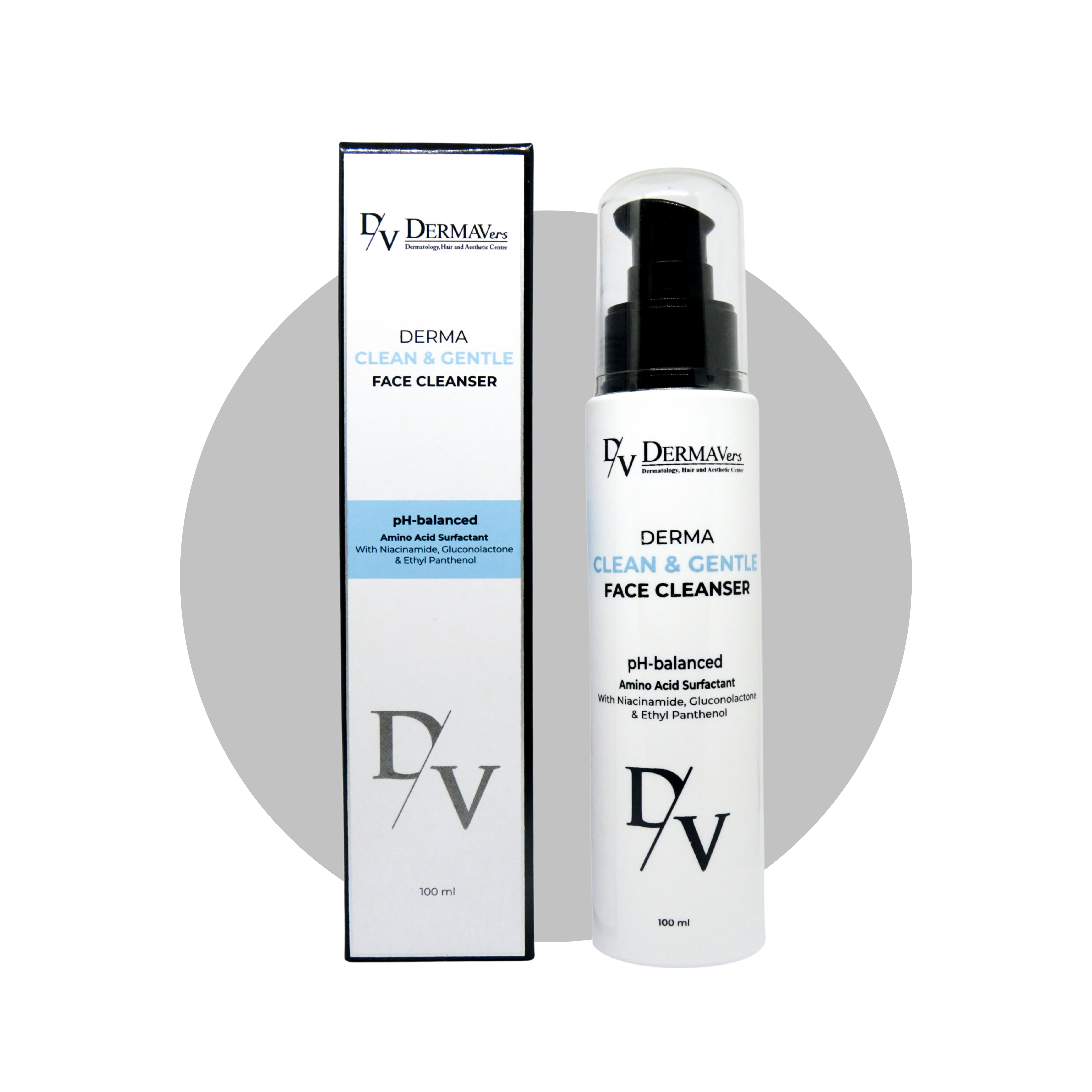 Produk Derma Clean & Gentle Face Cleanser